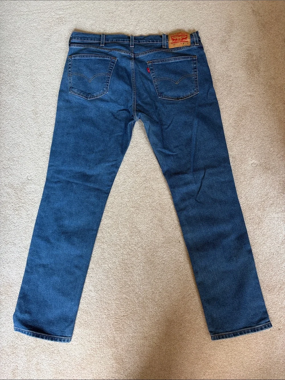 Levi’s 511™ Slim Fit Men's Jeans (Classic Men's Straight-Leg Jeans in Dark Blue)